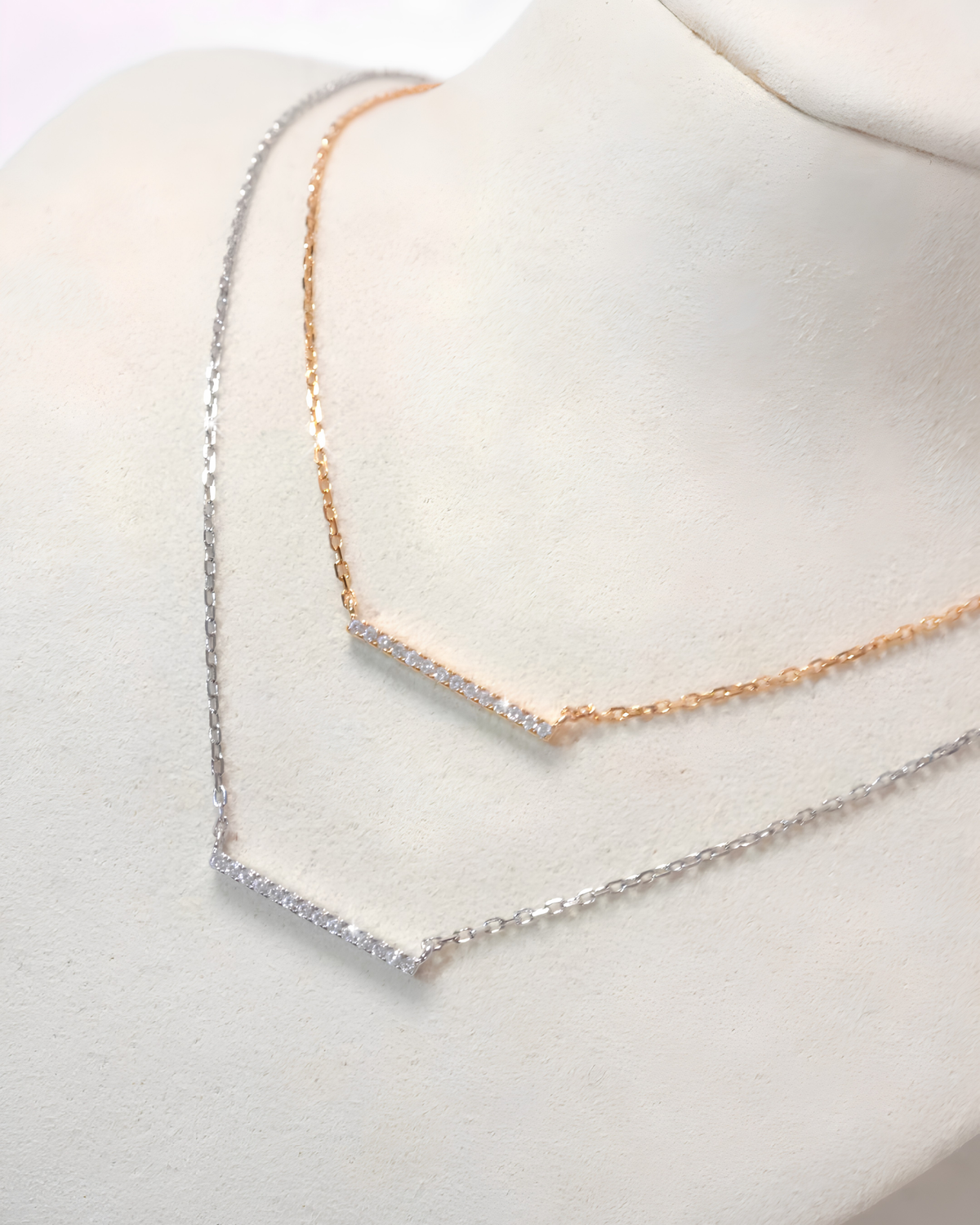 bar necklace
