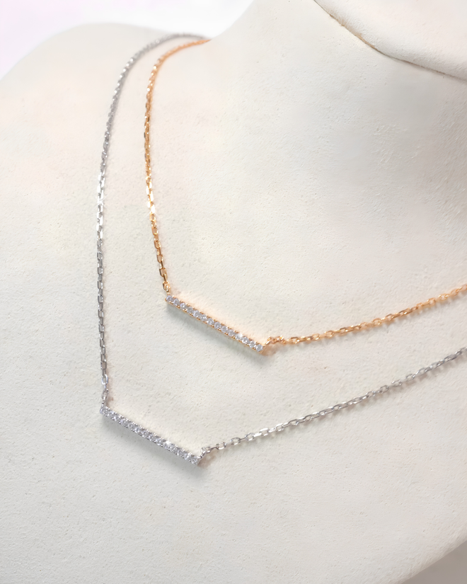 bar necklace