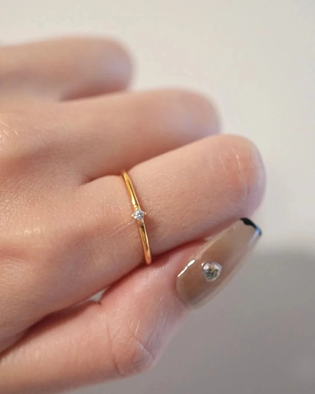 1mm simple リング