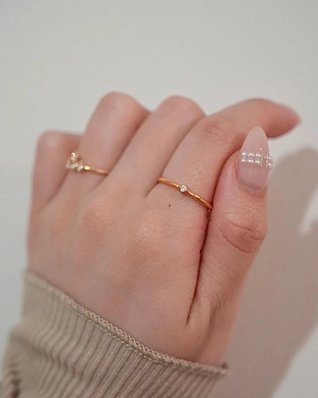 1mm simple リング