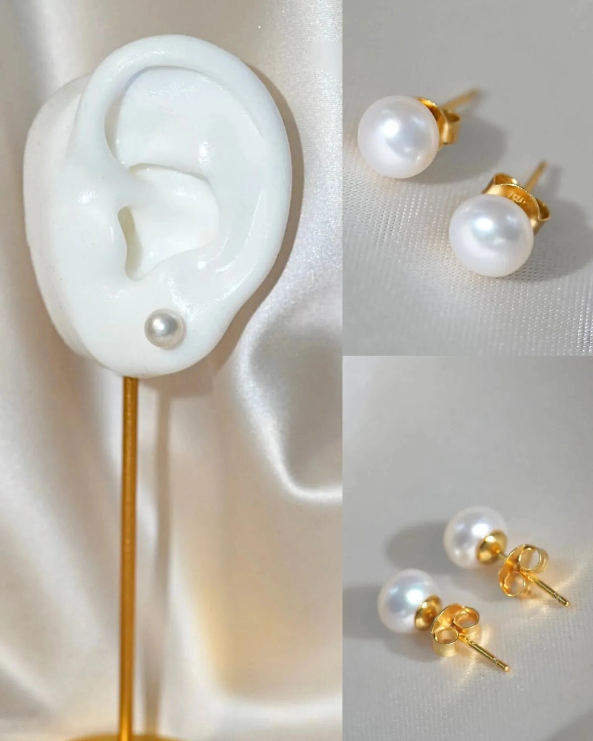 【淡水パール】ピアス