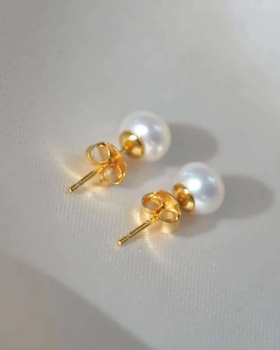 【淡水パール】ピアス