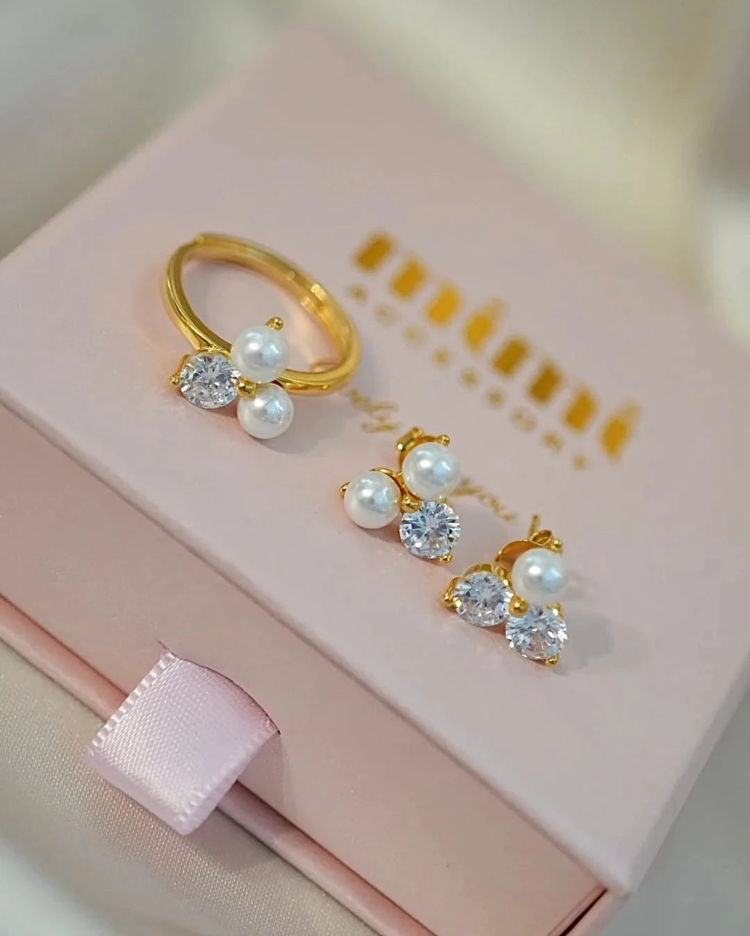 pearlclover リング