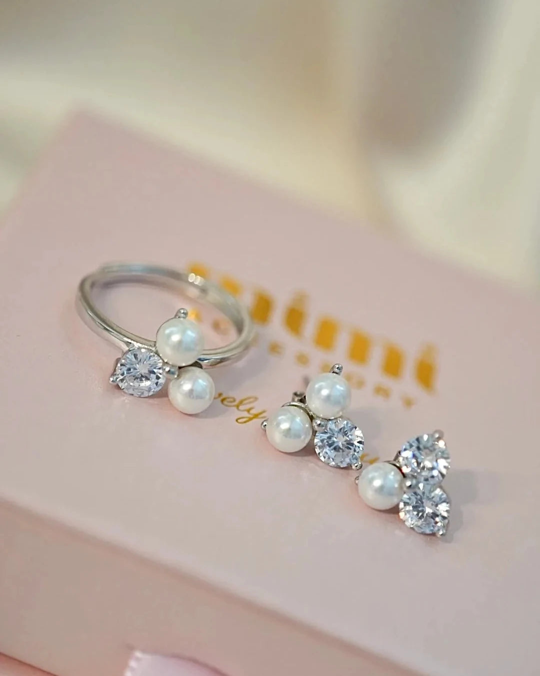 pearlclover リング