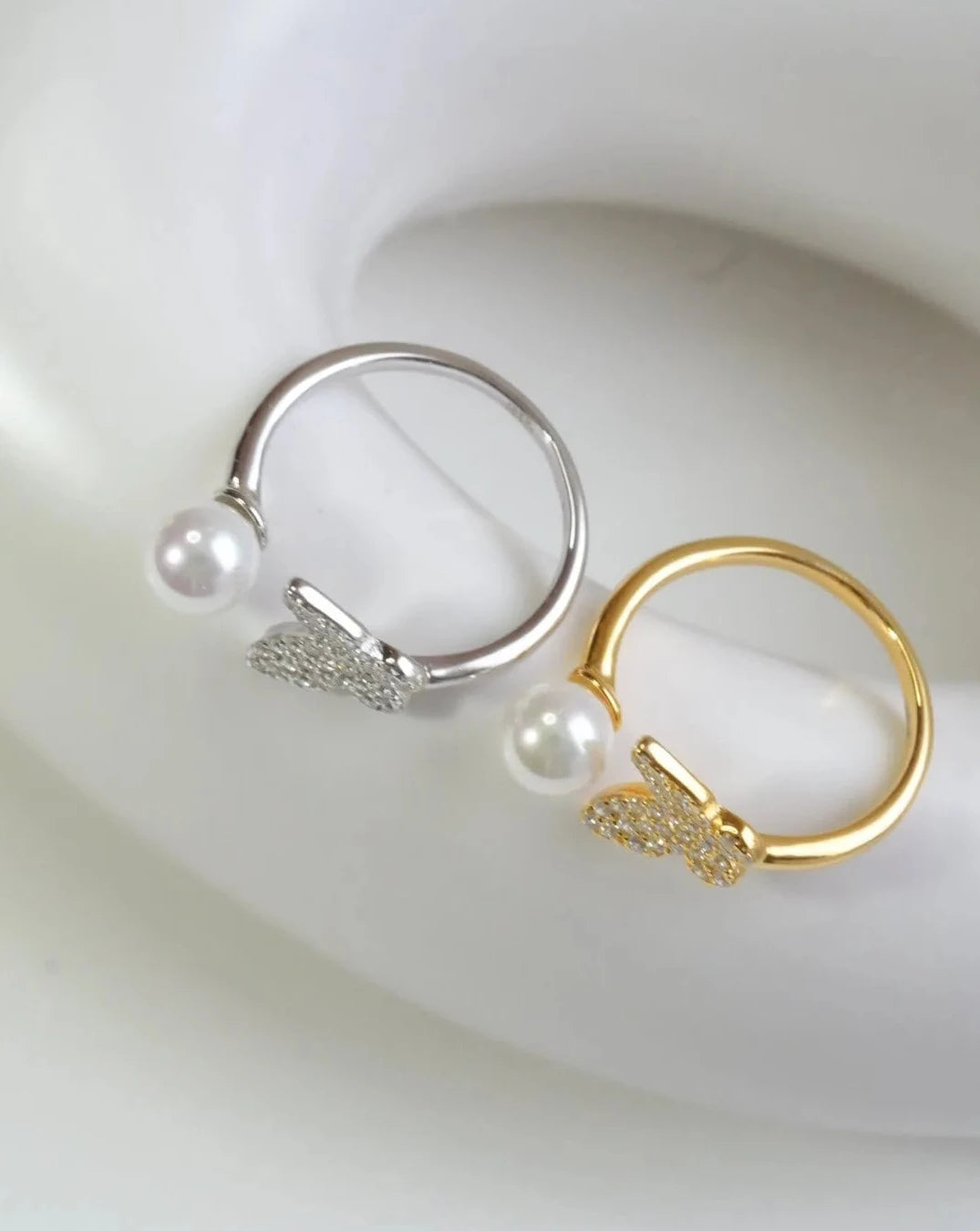 pearl chocho リング