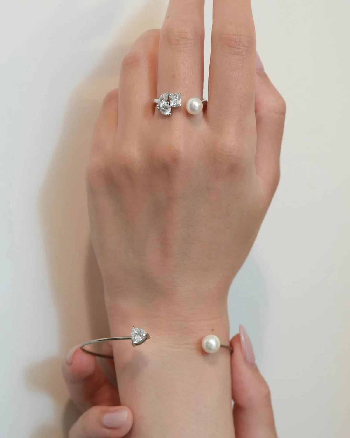 pearl cubic リング