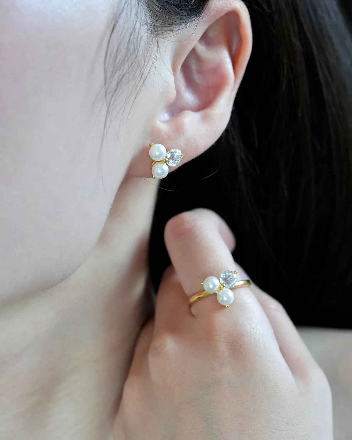 pearlclover ピアス