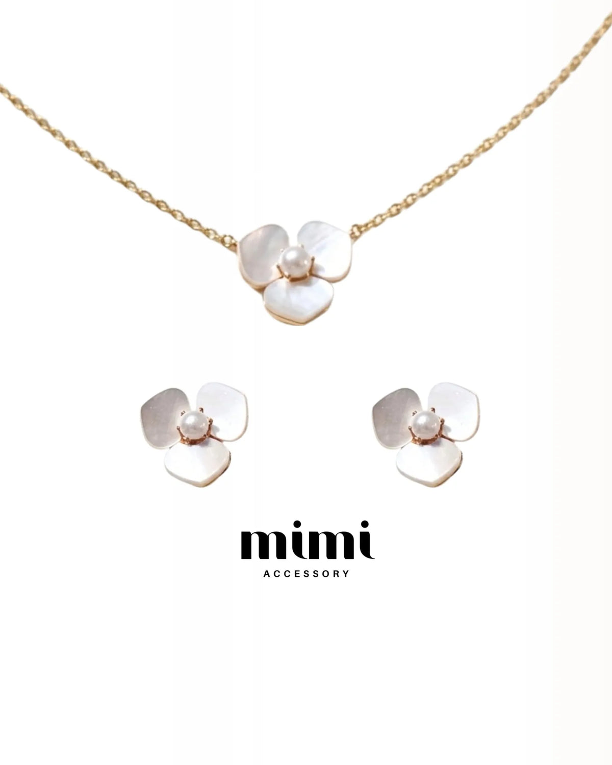 【２点セット】shell flower