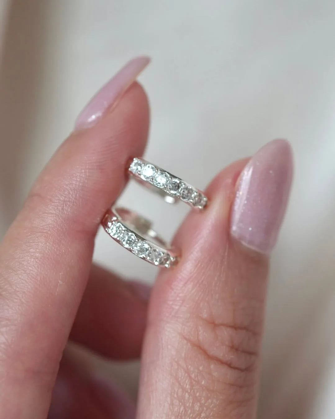 simple hoop ピアス