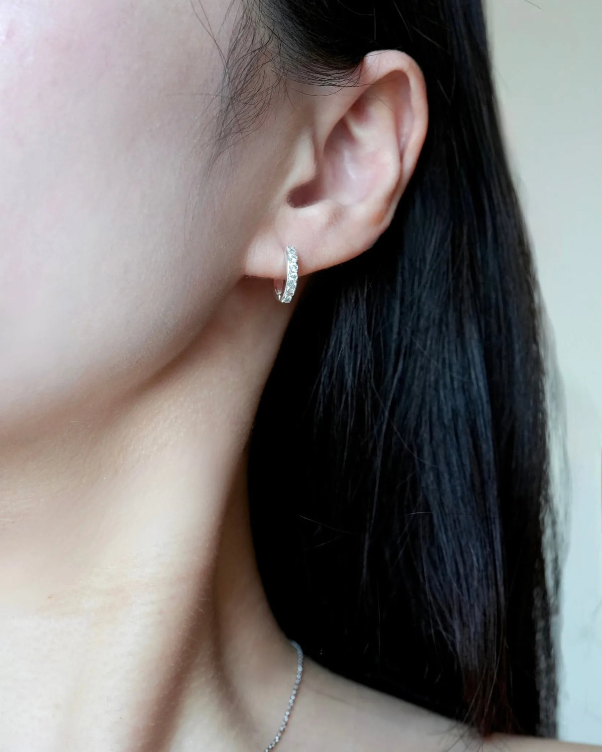 simple hoop ピアス