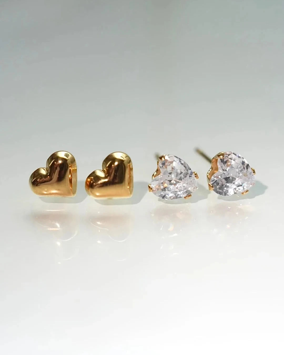 【２点セット】twin heart ピアス