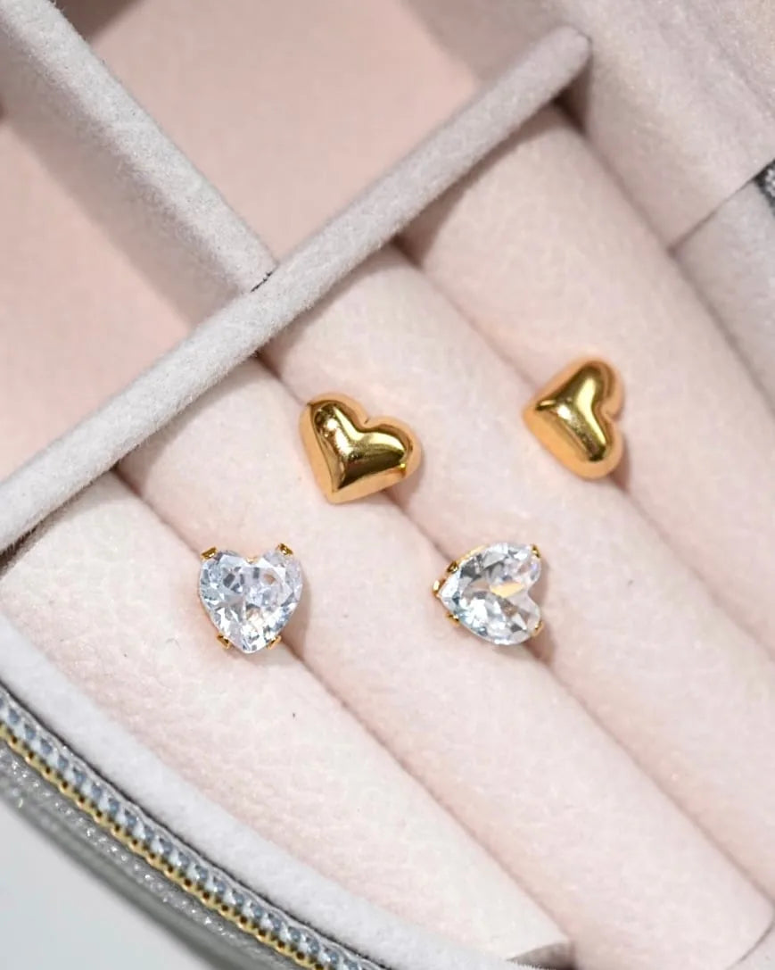 【２点セット】twin heart ピアス