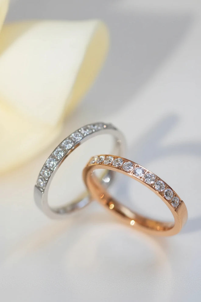 half zirconia リング