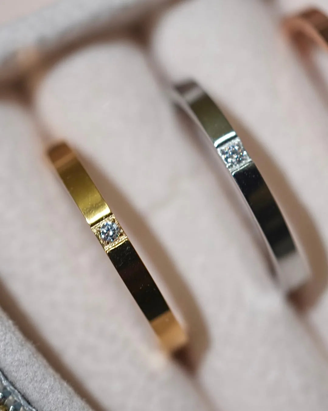 simple  zirconia リング