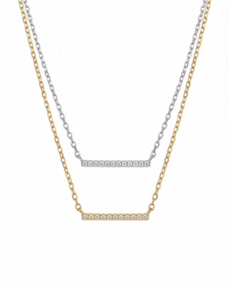 bar necklace