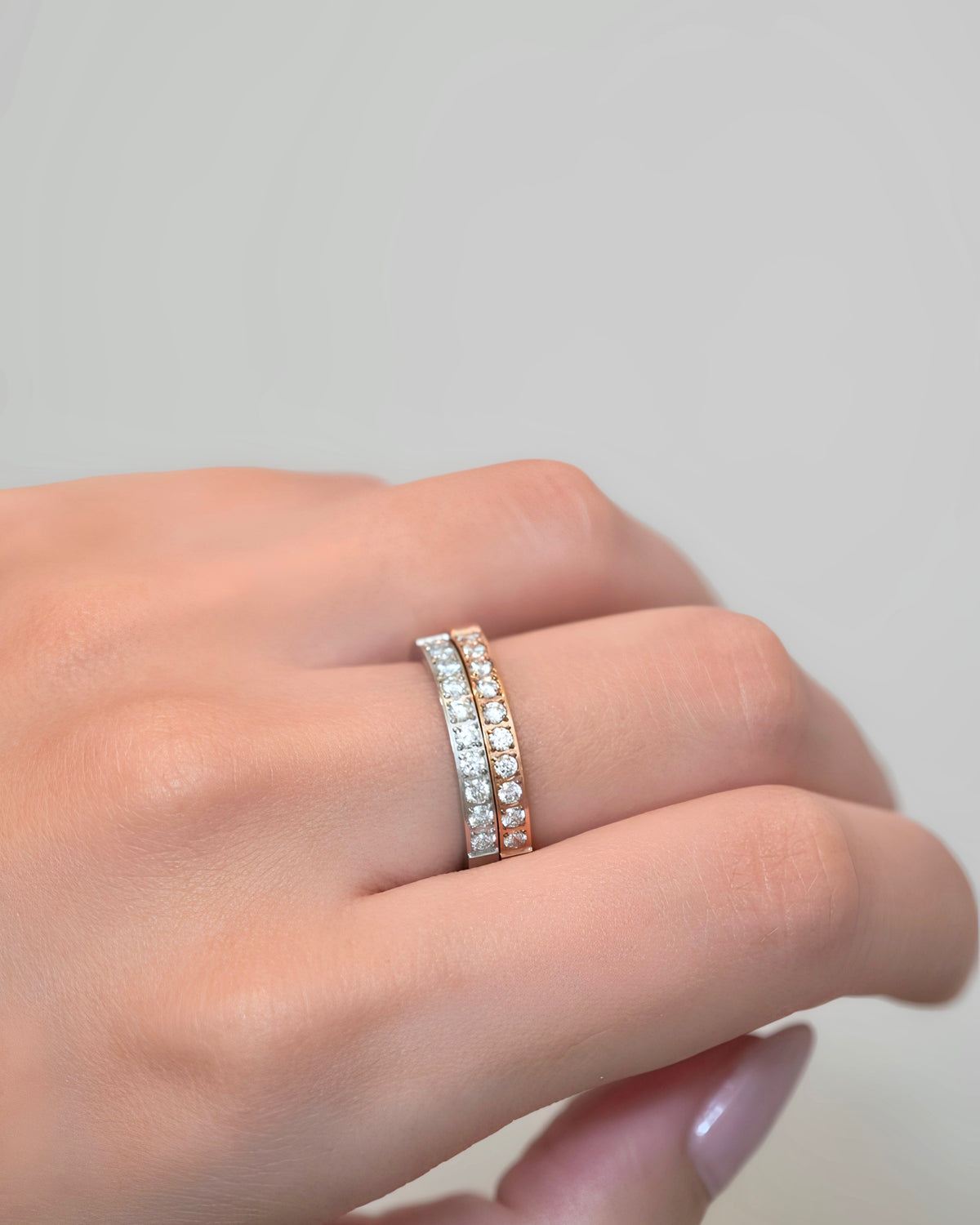 half zirconia リング