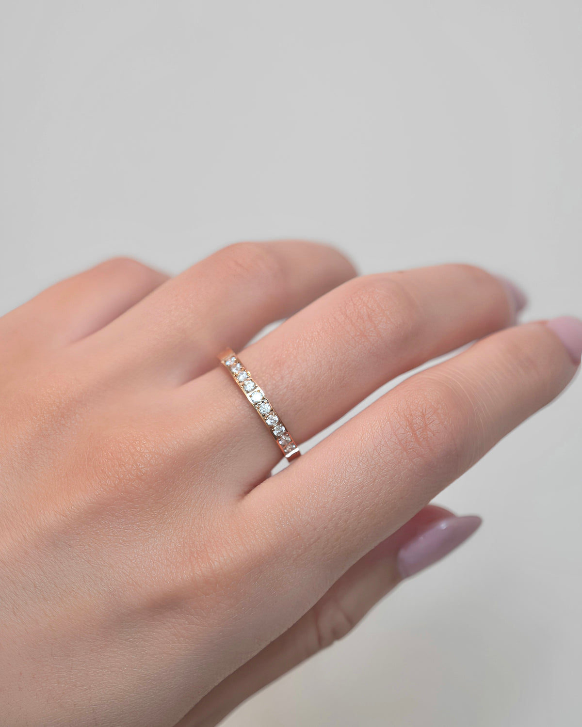 half zirconia リング