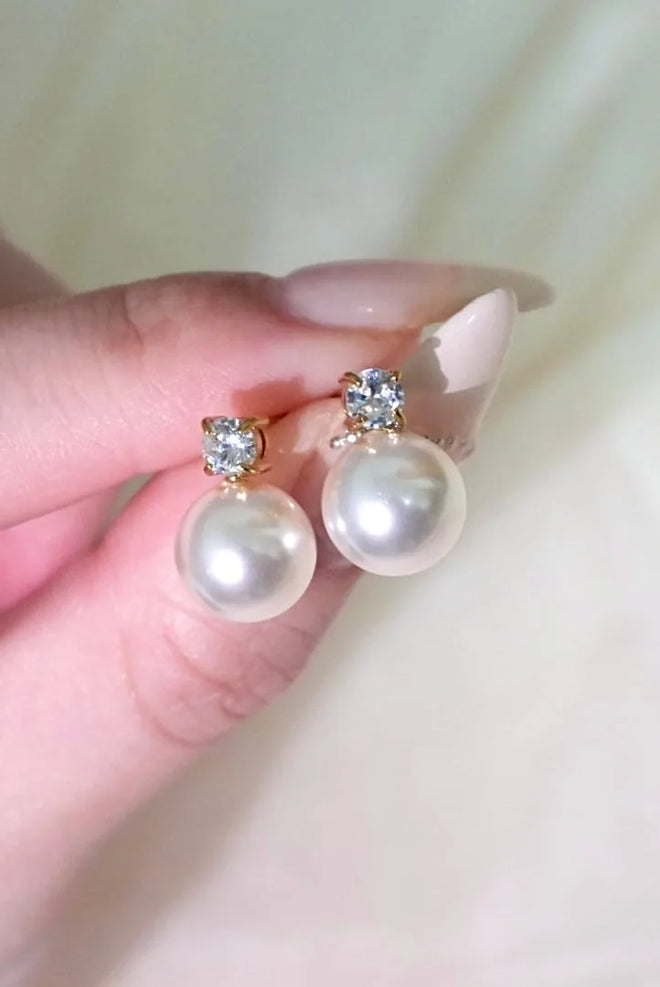 pearl design ピアス