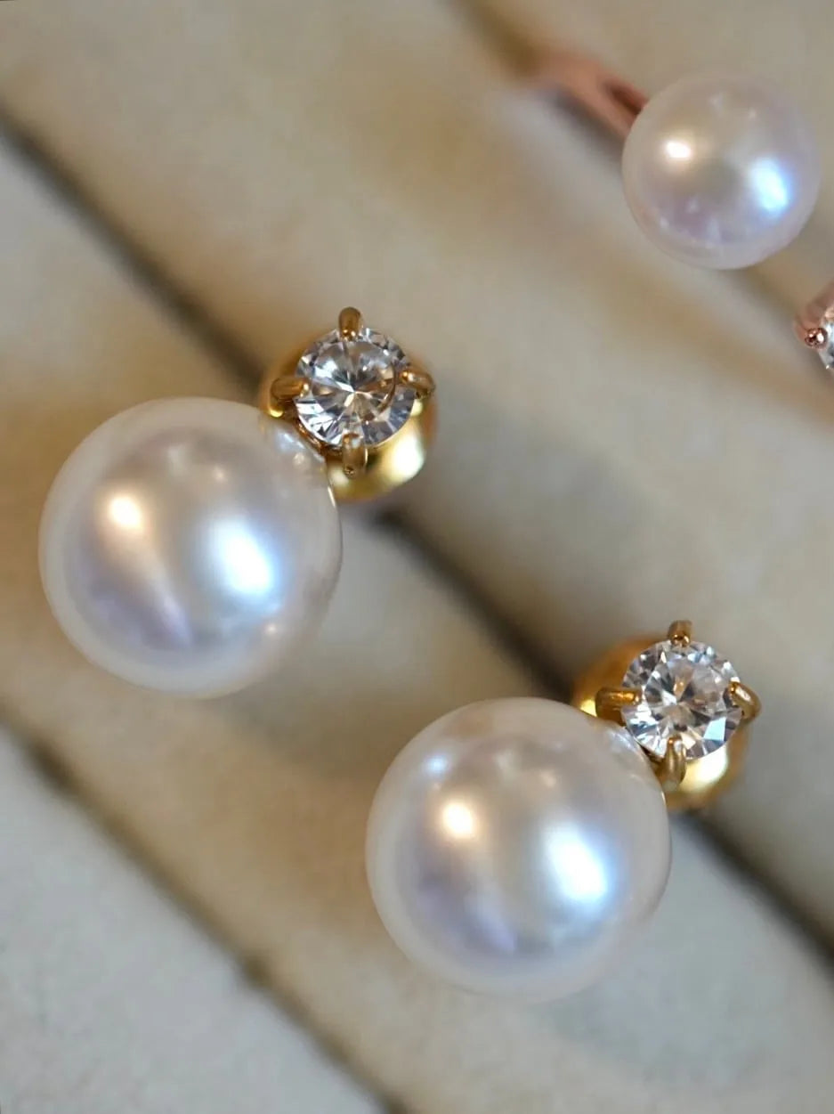 pearl design ピアス