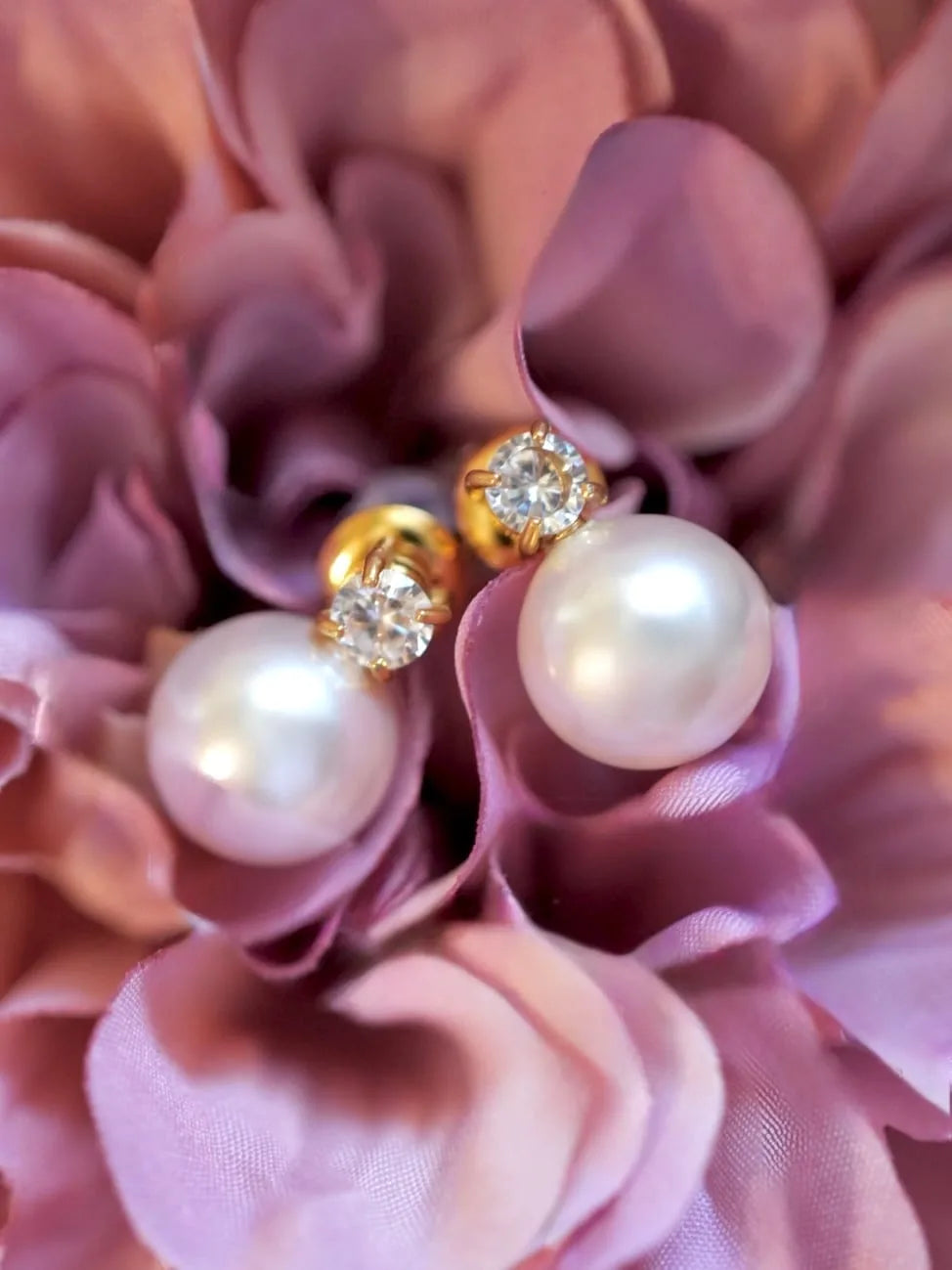 pearl design ピアス