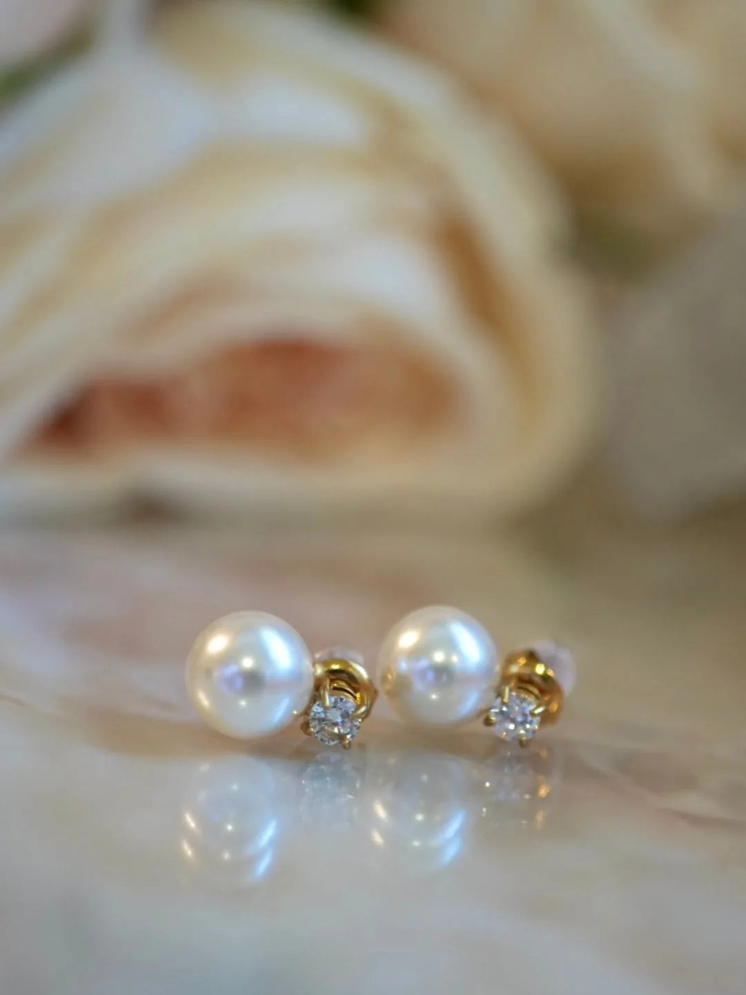 pearl design ピアス